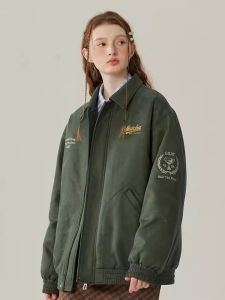 Faux Suede Winter Jacket Down Insulated