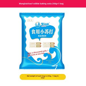 [25 Bags] Wanghaichao Edible Baking Soda Baking Kitchen Cleaning Teeth Laundry Food Grade Multi-Purpose