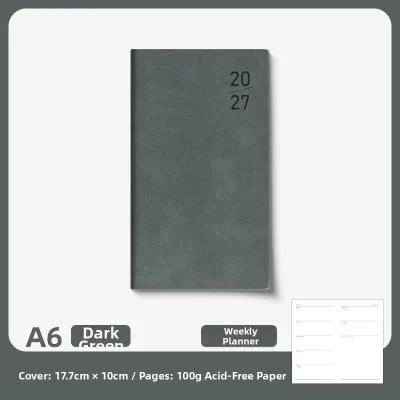 Portable 2027 Diary Planner