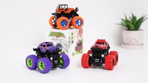 Monster Truck JIP ZAP 360 Four Wheel Drive Tanpa Baterai Mainan Mobilan Anak
