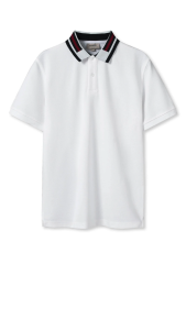 Áo Polo Nam Bo Cổ Phối Màu Elegant Stripe Collar Form Regular