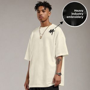 Moyan | Heavyweight Oversized Cotton T-Shirt for Men