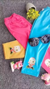 Celana Legging Boneka Labubu Natal Anak Usia 1-10 Tahun Pakaian Bawahan Anak Perempuan