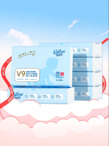COROU | Baby Soft Moisturizing Lotion Tissue 100 Sheets x 6 Packs