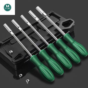 Multifunctional extended hexagonal wrench screwdriver nut driver socket screwdriver