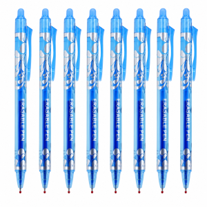 8pcs 0.5mm Press Type Erasable Gel Pens Make Mistakes Disappear6 Colors Washable Handlefor School Office Writing Stationery