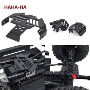 Metal Chassis Armor Protector Skid Plate for 1/10 RC Crawler Traxxas Trx4 Bronco Defender 82046-4 92076-4 K5 Upgrade Parts
