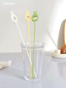 CAROTE | Long and Slim Cleaning Brush for Drinking Straws Water Cups Teapots Tea Sets Baby Bottles and Cup Lids