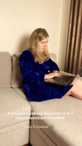 Vanaura Rejuvinita Organic 4-in-1 Gel | Face Massage Gel Hydrating Leave-On Mask Gentle Cleanser & Soap-Free Wash