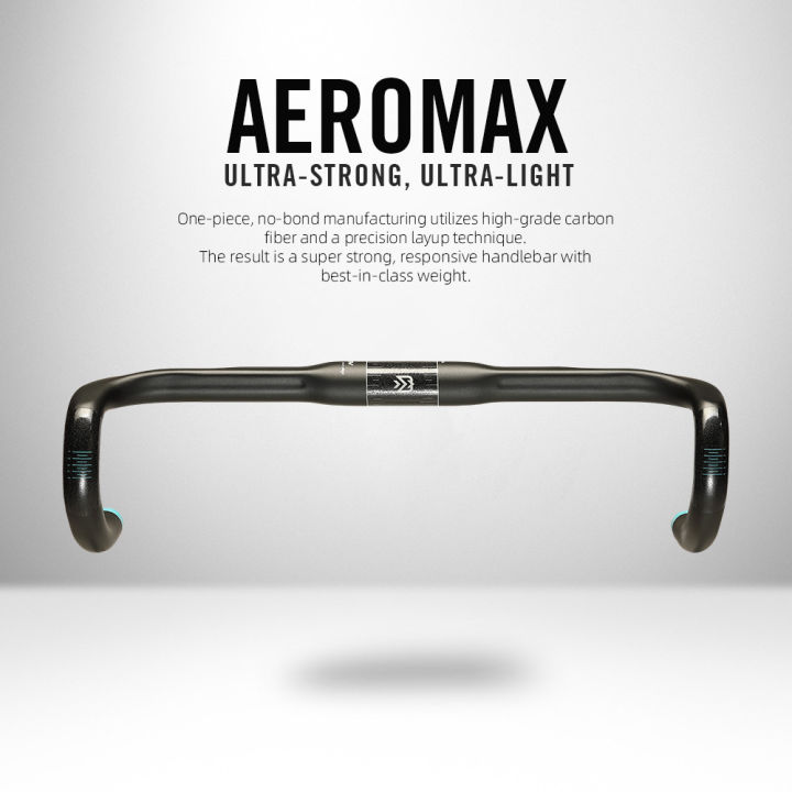 Ryet Aeromax Road Bike Handlebar Carbon Drop Bar For Bicycle Grips Road 