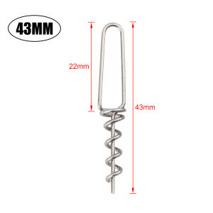 Bộ Chốt Định Vị Mồi Mềm Rosewood Bằng Thép Không Gỉ Đa Độ Sâu Kim Vít Nông Phụ Kiện Câu Cá Shad 20 Chiếc