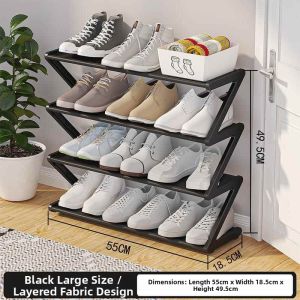TENGYAGAO | Z-Shaped Multi-Layer Simple Shoe Rack