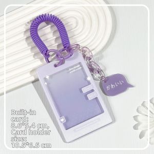 Transparent High Aesthetic ID Card Holder