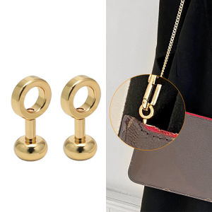 2Pcs Transform Buckles Accessories Pure Copper Bag Zipper DIY Handbag Repair Kit Replace Chain Buckle Zipper Slit Buckles