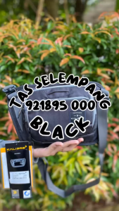 Tas Selempang Kalibre Niven Travel Pouch 2L 921895000 Black tas pria tas wanita