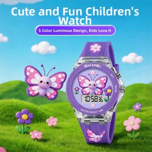 SKMEI | Creative Fashionable Luminous Waterproof Kids Watch Gift