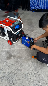 SUMO เครื่องปั่นไฟอินเวอร์เตอร์ 4.0KW เชื่อมลวด 3.2 มิลได้ ประหยัดน้ำมัน รวมแวทแล้ว