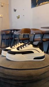 Sepatu Sneakers Wanita Terbaru 2025 Sepatu Sekolah Hitam Cewek Dewasa Sepatu Kets Putih Keren Cod