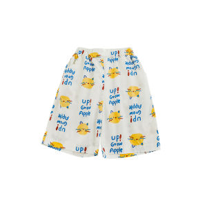 Casual Loose Cartoon Animal Childrens Shorts Summer Fashionable Kids Loose Fit Straight Leg Five-Quarter Pants for Boys