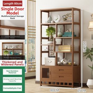Non-Wooden Tea Storage Shelving Unit Display Shelf