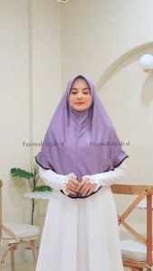 HIJAB TERBARU REMPEL LIS POLOS // KERUDUNG INSTAN STANDAR // HIJAB POLOS REMPEL