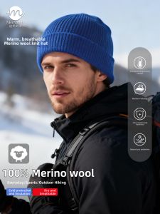 Menyanull | Warm Merino Wool Knit Hat