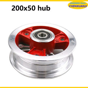 200x50 Front & Rear Wheel Rim Aluminium Wheel Hub Fit Electric Scooter E100 E200 E Punk Dune Buggy