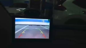4.3-Inch HD LCD Rearview Camera System Featuring Night Vision Easy Installation - Suitable for Sedans Suvs Rvs And Pickups