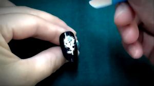 5D Honey Bear Kuruomi Hello Kitty Diy Embossed Nail Stickers Cartoon Animal Nail Art Decals