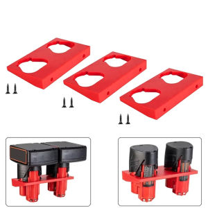 12V 10.8V  Li-ion Battery Holder Storage Fixed Bracket Installation Base Display Rack Buckle For Milwaukee M&12 Li-ion Battery