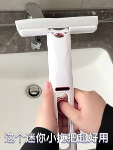 New Mini Squeeze Mop Portable Cleaning Mop Desk Cleaner Window Glass Sponge Cleaning Tools