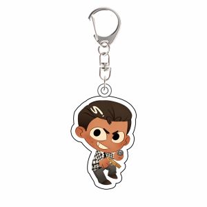 Bandai | for Fallout New Vegas Game Peripheral Arcade Gannon Craig Boone Raúl Tejada Ulysses Cass Acrylic Keychain Backpack Pendant Gift