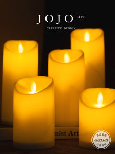 Đèn Nến Điện Tử JOJOS L. PD. Đèn Nến Điện Tử Mô Phỏng Đuối Lửa Đồ Dùng Trang Trí Không Khí Đồ Dùng Lễ Hội