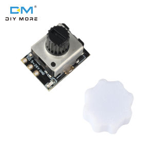 เครื่องทดสอบสปีดคอนโทรลขนาดกระทัดรัดไฟฟ้า DC 2.6-26V DIY พัดลมไร้ฝุ่นแบบง่าย