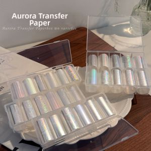GAOY | Giấy Chuyển Nhũ Laser Trời Băng Giá