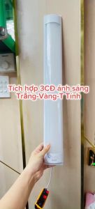 Đèn LED bán nguyệt 0.6m 3 màu MPE BN-18/3C chính hãng lắp nhà ở trường học bệnh viện nhà bếp...vv