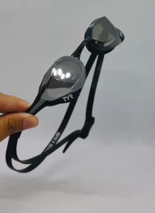 Kính Bơi TYR Adult TRACER-X ELITE Mirrored Racing Goggles Sliver Black.