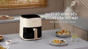 Nồi chiên không dầu 5L Joyoung JAF-566 | Công suất 1500W | Điều khiển cảm ứng