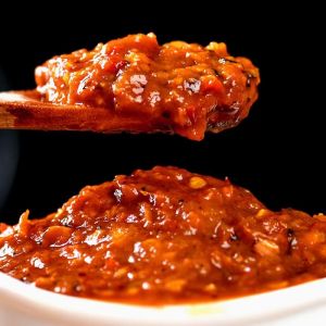 Dian Sao Tree Sour Eggplant Sauce 180g Spicy Cold Dish Sauce Rice Dressing Mildly Spiced Yunnanese Style Non-Preservative