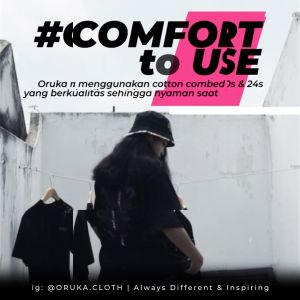 T-shirt Distro Oruka Hangug o bam e couple Cotton Combed