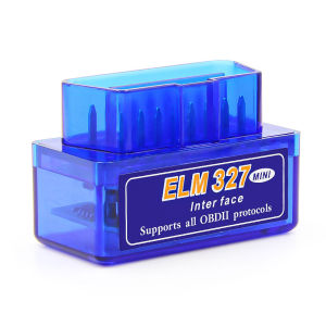 Mini ELM327 V1.5 Obd2 Obdii Bluetooth 2.0 Máy Quét Chẩn Đoán Ô Tô Đầu Đọc Mã Cho Android iOS Universal Fit Với Phần Mềm Mới Nhất