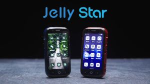 Unihertz Jelly Star Mini Smartphone Android 13 8GB 256GB Led Light Unlocked Transparent Backshell Cellphones 48MP 3 inch Phone