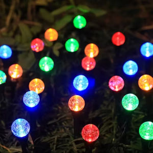 Đèn LED Năng Lượng Mặt Trời Hình Cầu Đặt Dưới Đất Chống Nước Trang Trí Sân Vườn Lối Đi Tiệc Tùng Phong Cách Art Deco