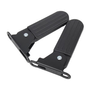 EBike Treadle Widen Stable Foldable 5cm 7cm Bicycle Rear Seat Pedal Soft Rubber L/R Road Electric Bike Rear Pedals Footrest
