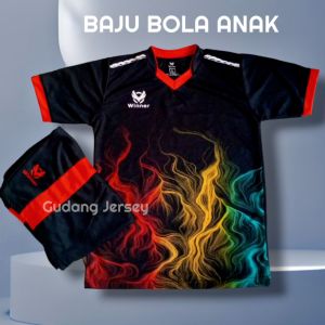 BAJU FUTSAL ANAK JERSEY JUNIOR KAOS OLAHRAGA ANAK USIA 5-14 THN