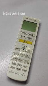 Remote máy lạnh Fujitsu nội địa. (Tặng kèm cặp pin).