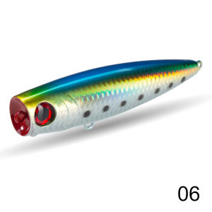 D1 110mm 20g Topwater Popper Mồi Câu Cá Nổi Wobblers Mồi Cứng Cho Nước Mặn Nước Ngọt Nước Mặn Dài Đúc DT4008