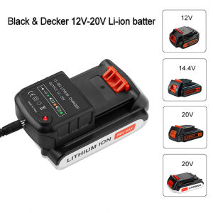 new Safe Li-ion Battery Charger for Black&Decker 14.4V 20V Li-ion Battery LBXR20 LBXR20-OPE LB20 LBX20 LBX4020 Electric Tool Battery Free Shipping