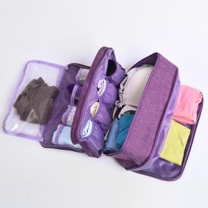 Intimates Bra Storage Bag Multi-Function Portable Travel Large Capacity Panty Socks Sub-Package Organizing Bag Buggy Bag