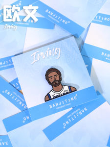 Banjitino Original Solo Owen Peripheral Basketball Magnetic Badge Brooch Pendant Birthday Gift for Boys